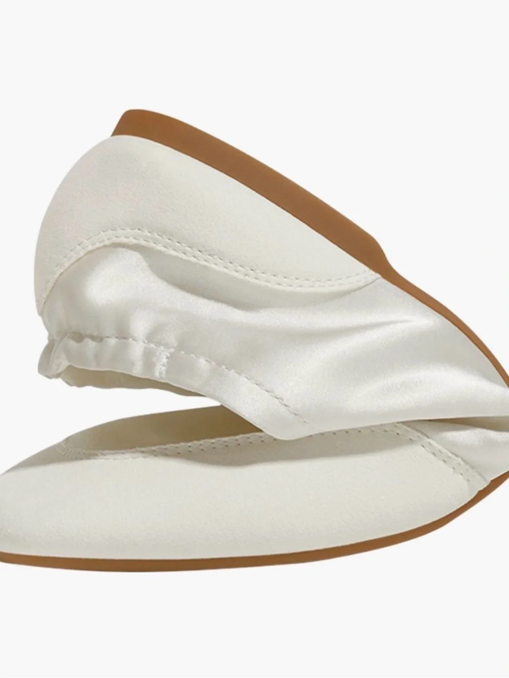 Vivaia Cristina Light Gold Satin Ribbon Lace-Up Women’s Sneakers 37.5 - Picture 2 of 4